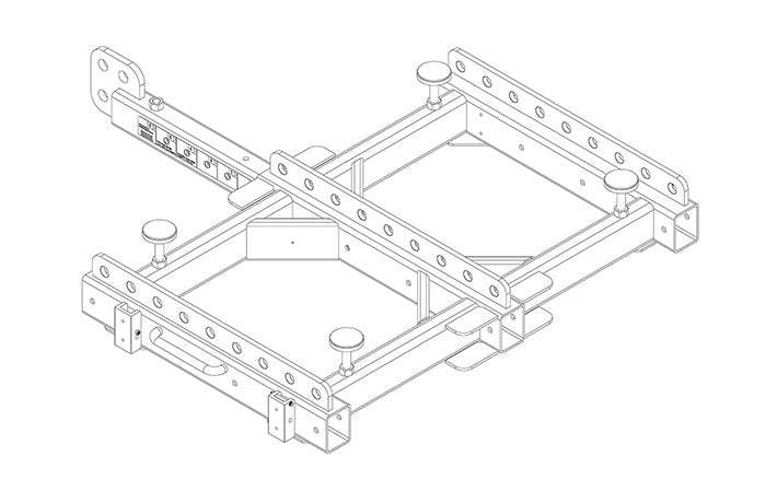 JBL VTX M-Series VTX-V25-AF Array Frame - Creation Networks