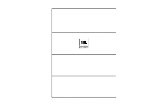 JBL VTX M-Series VTX-V25-VT-CVR Vertical Transport Padded Cover - Creation Networks
