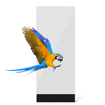 Absen JD-H – Holographic LED Screen, 90%+ Transparent, <2mm Thin Creative LED Display Absen