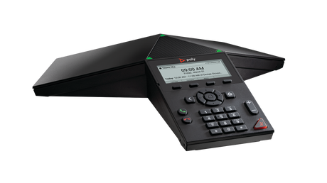 Poly Trio 8300 IP Conference Phone and PoE-enabled No Radio Poly Voice Poly