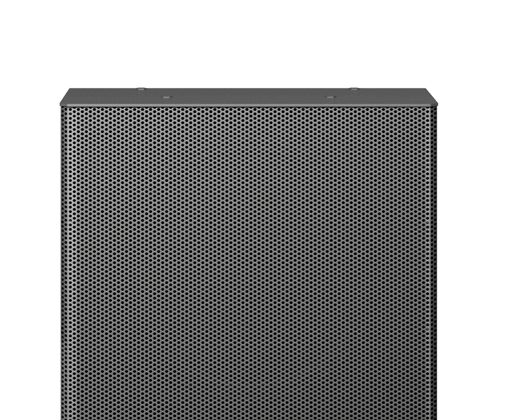 K-Array Domino KF210 10" passive, 4/16, stainless steel, full-range speaker (Black) - Creation Networks