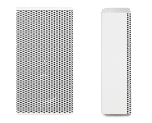 K-Array Domino KF210W 10" passive, 4/16, stainless steel, full-range speaker (White) - Creation Networks