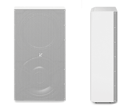 K-Array Domino KF212W 12" passive, 8Ω, stainless steel, full-range speaker (White) - Creation Networks