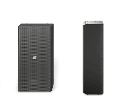 K-Array Domino KF26 6" passive, 8/32, stainless steel, full-range speaker (Black) - Creation Networks