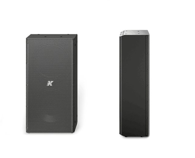 K-Array Domino KF26 6" passive, 8/32, stainless steel, full-range speaker (Black) - Creation Networks