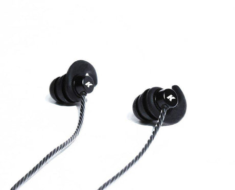 K-Array Duetto KD6B Professional reference earbuds with Microphone, sport version (Black) - Creation Networks