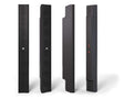 K-Array Kayman KY102 100cm-long, variable beam stainless steel line array element with 8x4" cones (connecting hardware NOT included, Black) - Creation Networks