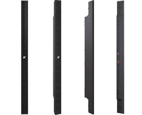 K-Array Kobra KK102 I 100cm-long, variable beam stainless steel line array element with 16x2" cones (connecting hardware NOT included, Black) - Creation Networks