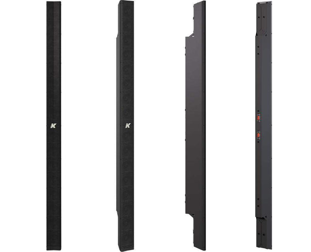 K-Array Kobra KK102 I 100cm-long, variable beam stainless steel line array element with 16x2" cones (connecting hardware NOT included, Black) - Creation Networks