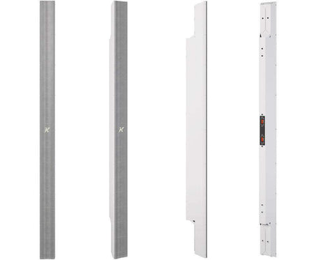 K-Array Kobra KK102W I 100cm-long, variable beam stainless steel line array element with 16x2" cones (connecting hardware NOT included, White) - Creation Networks