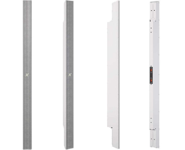 K-Array Kobra KK102W I 100cm-long, variable beam stainless steel line array element with 16x2" cones (connecting hardware NOT included, White) - Creation Networks