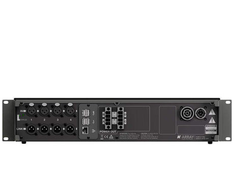 K-Array Kommander KA14 I Class D, 2U rack amplifier with DSP and remote control (4x300W @ 4 Ω) - Creation Networks