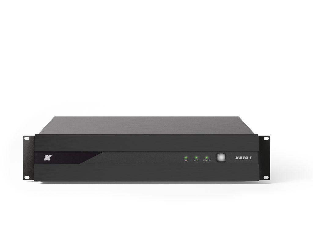 K-Array Kommander KA14 I Class D, 2U rack amplifier with DSP and remote control (4x300W @ 4 Ω) - Creation Networks