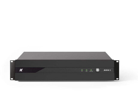 K-Array Kommander KA14 I Class D, 2U rack amplifier with DSP and remote control (4x300W @ 4 Ω) - Creation Networks