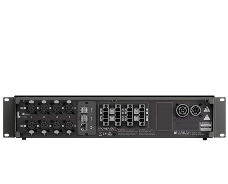 K-Array Kommander KA208 Class D, 2U-rack amplifier with DSP and remote control (8x2500W @ 4 Ω) - Creation Networks