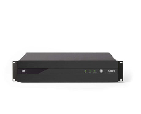 K-Array Kommander KA208 Class D, 2U-rack amplifier with DSP and remote control (8x2500W @ 4 Ω) - Creation Networks