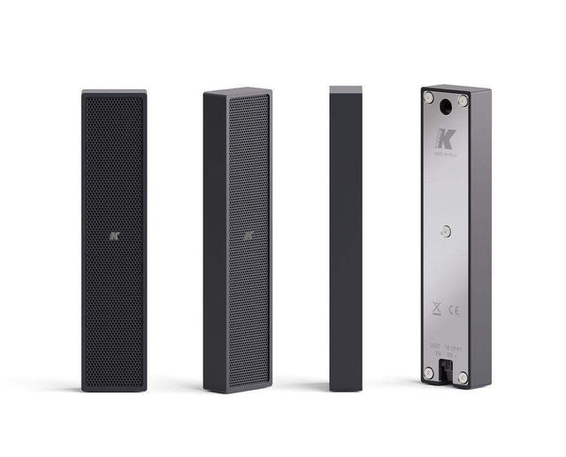 K-Array Lyzard KZ14 I Ultra-mini, 10cm-long, aluminium line array speaker (Black) - Creation Networks