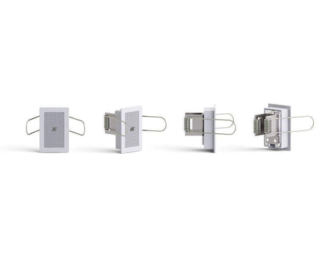 K-Array Lyzard KZ1RW I Ultra-mini, 4cm-long, aluminium point source speaker, in-wall mounting version (White) - Creation Networks