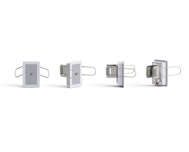K-Array Lyzard KZ1RW I Ultra-mini, 4cm-long, aluminium point source speaker, in-wall mounting version (White) - Creation Networks