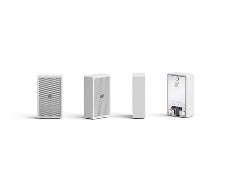 K-Array Lyzard KZ1W I Ultra-mini, 4cm-long, aluminium point source speaker (White) - Creation Networks