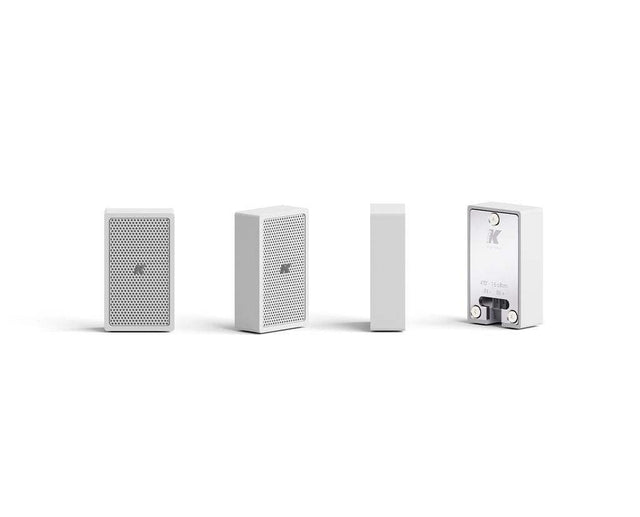 K-Array Lyzard KZ1W I Ultra-mini, 4cm-long, aluminium point source speaker (White) - Creation Networks