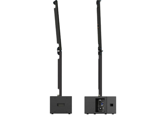 K-Array Pinnacle KR102 II Powered stereo system composed of 1 KS1 I + 1 KS1P I + 2 KK102 I + mounting hardware (Black) - Creation Networks