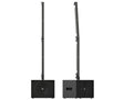 K-Array Pinnacle KR202 II Powered stereo system composed of 1 KS2 I + 1 KS2P I + 4 KK102 I + mounting hardware (Black) - Creation Networks