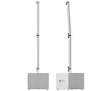 K-Array Pinnacle KR202W II Powered stereo system composed of 1 KS2 I + 1 KS2P I + 4 KK102 I + mounting hardware (White) - Creation Networks