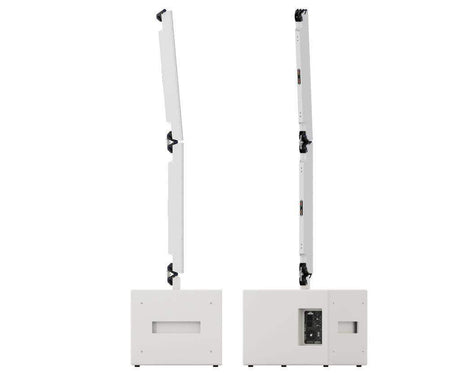 K-Array Pinnacle KR402W II Powered stereo system composed of 1 KS3 I + 1 KS3P I + 4 KP102 I + mounting hardware (White) - Creation Networks