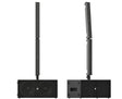 K-Array Pinnacle KR802 II Powered stereo system composed of 1 KS4 I + 1 KS4P I + 4 KY102 + mounting hardware (Black) - Creation Networks
