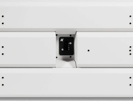 K-Array Rumble KU210W Ultra-slim, 4/16O stainless steel passive subwoofer with 2x10" cones (White) - Creation Networks