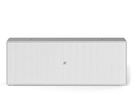 K-Array Rumble KU315W Ultra-slim, 4Ω polyurea-coated birch plywood passive subwoofer with 1x15" woofer and 2x15" passive radiators (White) - Creation Networks