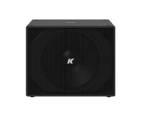 K-Array Thunder KS3 I Ultra-light, Self-Powered single 21” subwoofer with DSP and power outputs (Black) - Creation Networks
