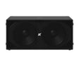 K-Array Thunder KS4 I Ultra-light, Self-Powered dual 18” subwoofer with DSP and power outputs (Black) - Creation Networks