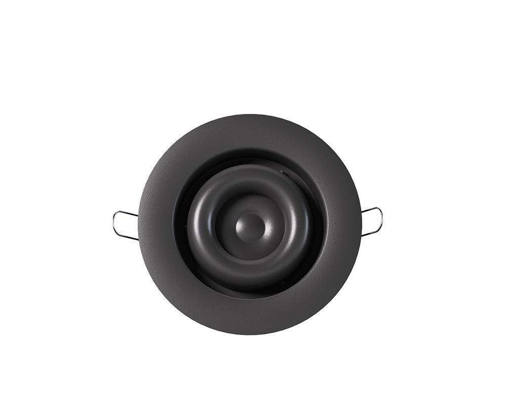 K-Array Tornado KT2C-HV 2" point source 70V ceiling mount, compact aluminum speaker (Black) - Creation Networks