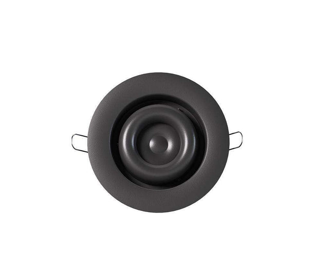 K-Array Tornado KT2C-HV 2" point source 70V ceiling mount, compact aluminum speaker (Black) - Creation Networks