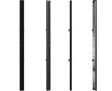 K-Array Vyper KV102R II Ultra-flat, 100cm-long, aluminum line array element with 16x1" cones, in-wall mounting version (Black) - Creation Networks