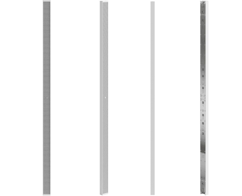 K-Array Vyper KV102W II Ultra-flat, 100cm-long, aluminum line array element with 16x1" cones (White) - Creation Networks