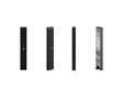 K-Array Vyper KV25 II Ultra-flat, 25cm-long, aluminum line array element with 4x1" cones (Black) - Creation Networks