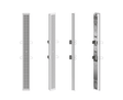K-Array Vyper KV52RW II Ultra-flat, 50cm-long, aluminum line array element with 8x1" cones, in-wall mounting version (White) - Creation Networks