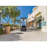 Peerless-AV- KOP55XHB 55" Black Smart City Kiosk w/XHB554 Display