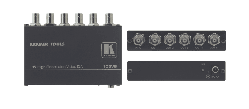 Kramer 105VB 1:5 Composite Video Distribution Amplifier - Creation Networks