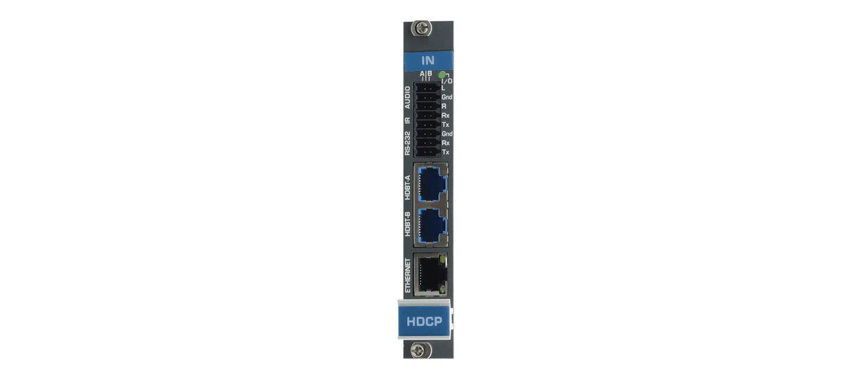 Kramer 2 Input 4K HDMI/Analog Audio over HDBaseT Card (F16 - DTAXR-IN2-F16/STANDALONE - Creation Networks