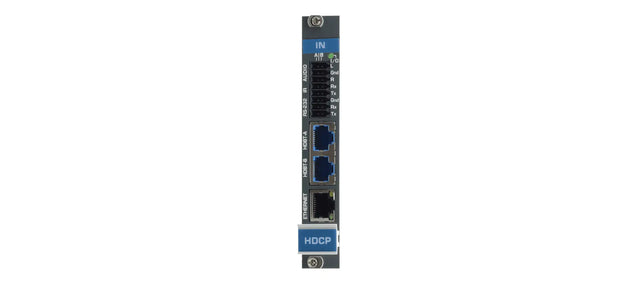 Kramer 2 Input 4K HDMI/Analog Audio over HDBaseT Card (F16 - DTAXR-IN2-F16/STANDALONE - Creation Networks