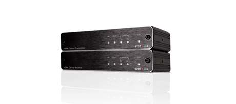 Kramer 675R/T 4K60 4:4:4 HDMI Extender Kit over Ultra–Reach MM/SM Fiber Optic - Creation Networks