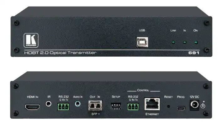 Kramer 691 HDBT 2.0 Optical Transmitter - Creation Networks