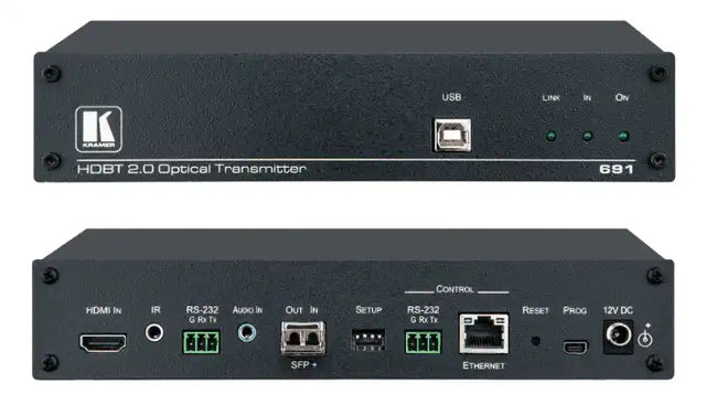 Kramer 691 HDBT 2.0 Optical Transmitter - Creation Networks