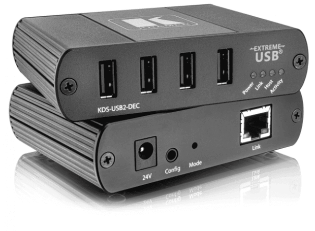 Kramer KDS-USB2 USB 2.0 High–Speed Extension Encoder/Decoder Kit - Creation Networks