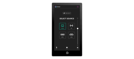 Kramer KT-205WM 5.5 Inch Wall Mounted PoE Touch Panel - Creation Networks
