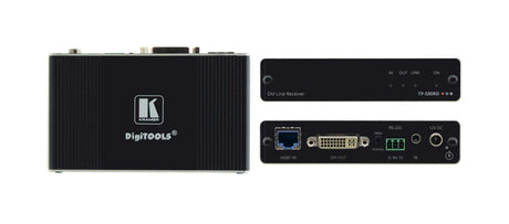 Kramer TP-580RD 4K60 4:2:0 DVI HDCP 2.2 Receiver with RS–232 & IR over Long–Reach HDBaseT - Creation Networks